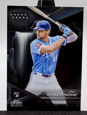 JAC CAGLIANONE Rookie RC 2026 Topps Chrome Black Base #13 Royals