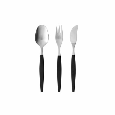 Gense Besteck-Set Focus de Luxe 12 -tlg., Messer, Gabeln, Löffel, 20 cm