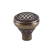 Top Knobs TK173GBZ Trevi Round Knob 1 5/16" German Bronze