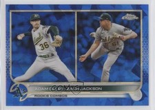 2022 Chrome Update Sapphire Edition Rookie Combos Adam Oller Zach Jackson 0l1