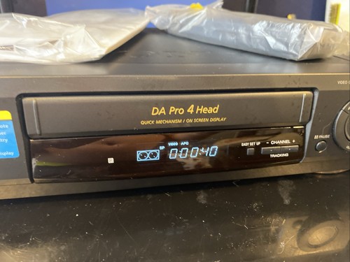 Sony SLV-478 VCR 4 Head VHS Tape Player Recorder With Remote Tape CLEAN - Picture 3 of 12