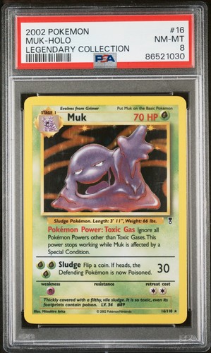 Muk graded PSA 8 for sale on eBay