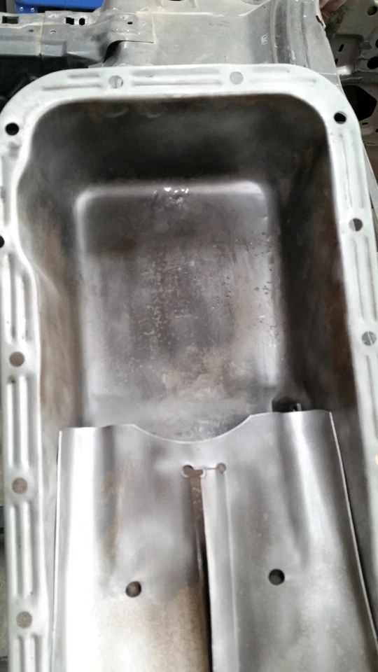 Mustang Cougar 1968 1969 1970 428CJ 428SCJ cárter de aceite deflector Ford FE 390GT Foto 3 de 4