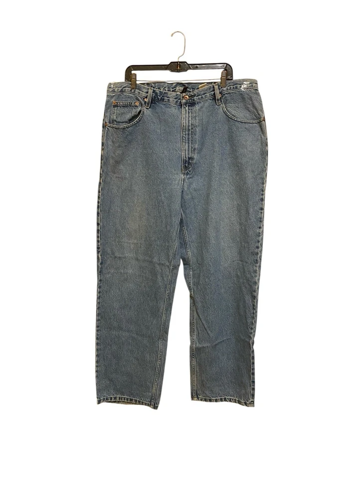 Perry Ellis America Jeans Mens 40x32 Blue Cotton Loose Baggy Straight - Image 2 of 4