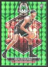 1364G 2023-24 Panini Mosaic #235 Bilal Coulibaly Green