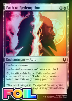 x1 Path to Redemption FOIL TLA Avatar MTG 31 M/NM 1x
