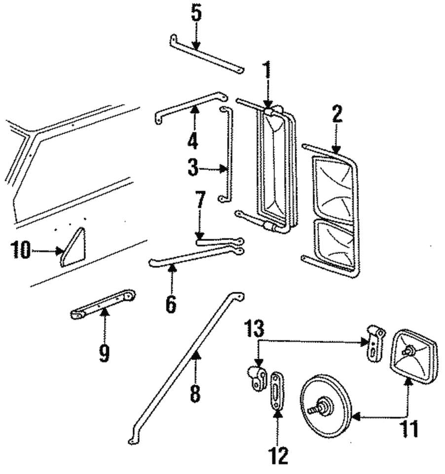 正品通用镜面 14016682 数量 1 — 第 3/3 张图片