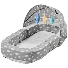 Aziamor Cloudy Riduttore Lettino e Culla Porta Enfant 2 in 1 colore Nuvola