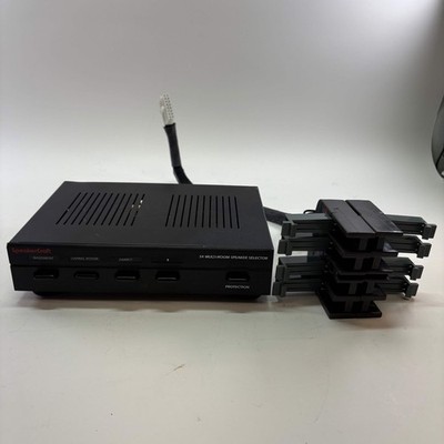 SpeakerCraft S4 Multi-Room Speaker Selector w/ InstaLLock  Connector