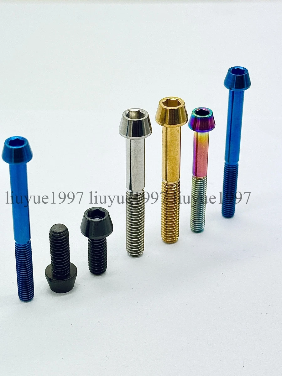 Accessori Ciclismo Mountain Bike Bulloni Freni Bici RISK - M6 X 18mm In Accessori Ciclismo Mountain Bike Bulloni Freni Bici RISK - M6 X 18mm In