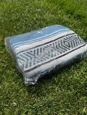 BRAND NEW Authentic Handwoven Mexican Yoga Blanket - Outdoor Blanket 70"x50"