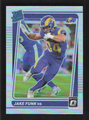 Jake Funk 2021 Donruss Optic Holo Rookie #295