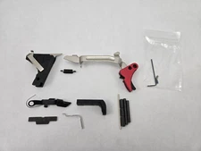 New Aftermarket Glock 17 G17 Gen 3 Lower Parts Kit Red Adjustable Trigger
