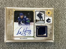 2022-23 ULTIMATE COLLECTION BO HORVAT ULTIMATE DISPLAYS AUTO JERSEY /35 🔥🔥