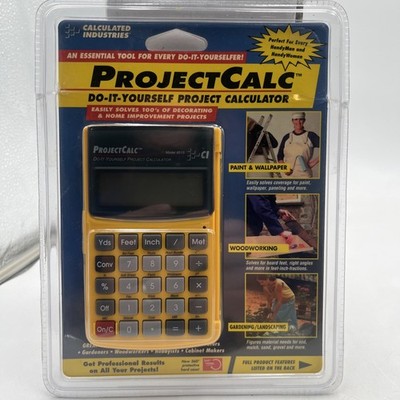 Calculated Industries ProjectCalc Do-It-Yourself Calculator 8515 NEW SEALED
