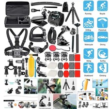 50-in-1  Waterproof Case for Gopro Hero 13 12 11 10 Action Camera Accessory Kit