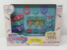 1992 Tyco Quints Cousins Dolls Sun 'n Swim 3-in-1 Fashions ACC Tyco Employee Lot