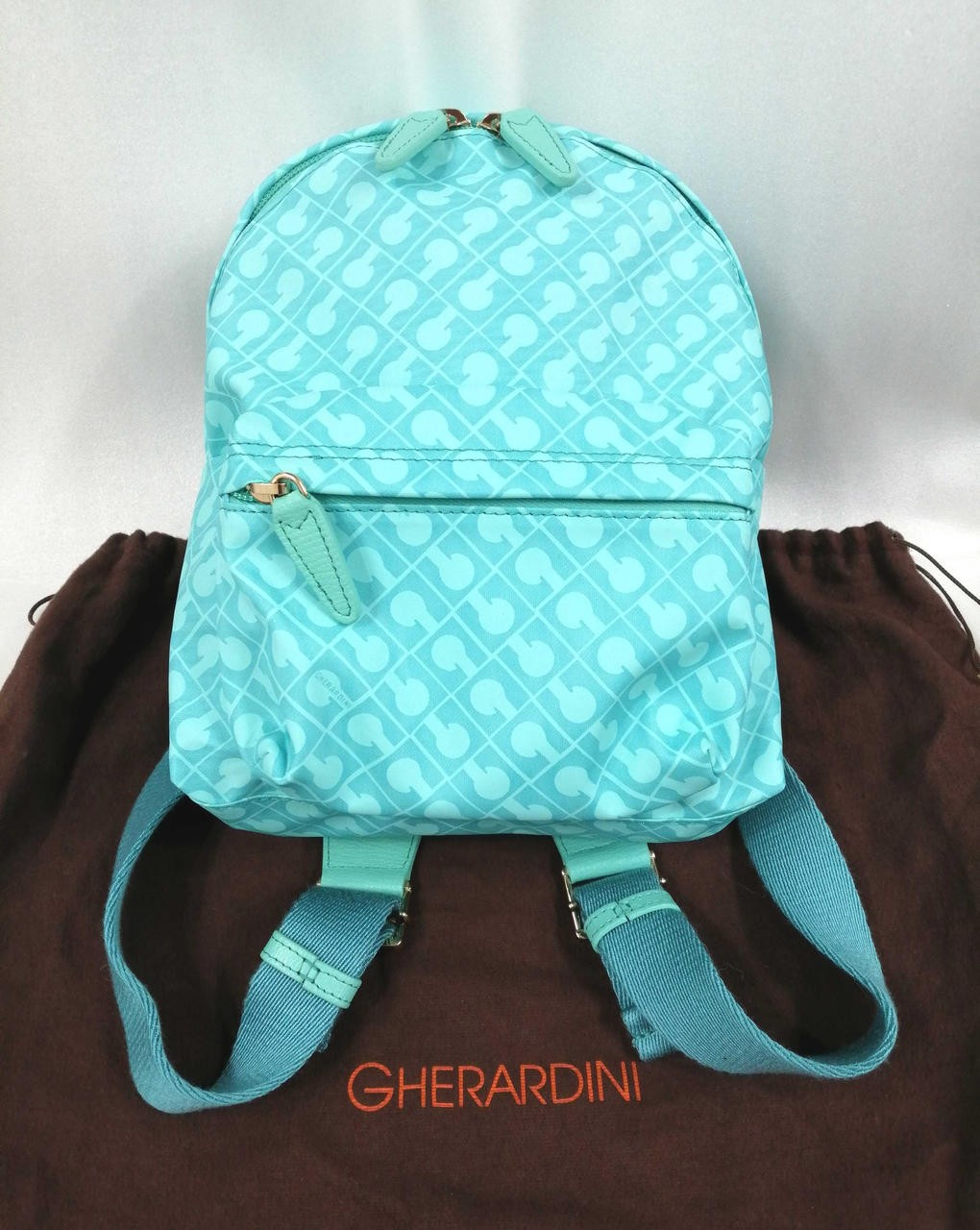 Backpack Model Number BLU All over Pattern GHERAR… - image 1