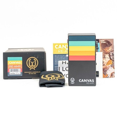 Walrus Audio Canvas: Re-Amp   Studio-Grade Re-Amping Box with Pro Features