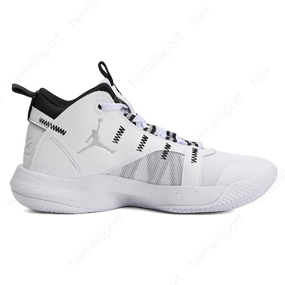 Air Jordan Jumpman 2020 Pf blanco metálico plateado BQ3448-102 Foto 2 de 4