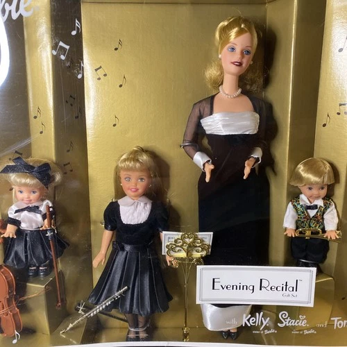 VTG Y2K Evening Recital Set w/ Kelly Stacie Tommy & Barbie 27954 *See Desc