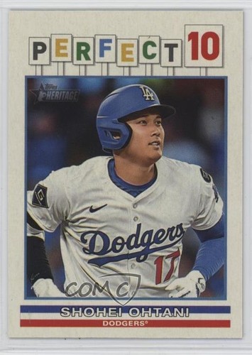 2025 Topps Heritage High Number Perfect 10's Shohei Ohtani #P10-3 08nc