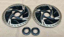 2x Shimano Dura Ace SM-RT900-S Centerlock Disc Rotors, 160mm