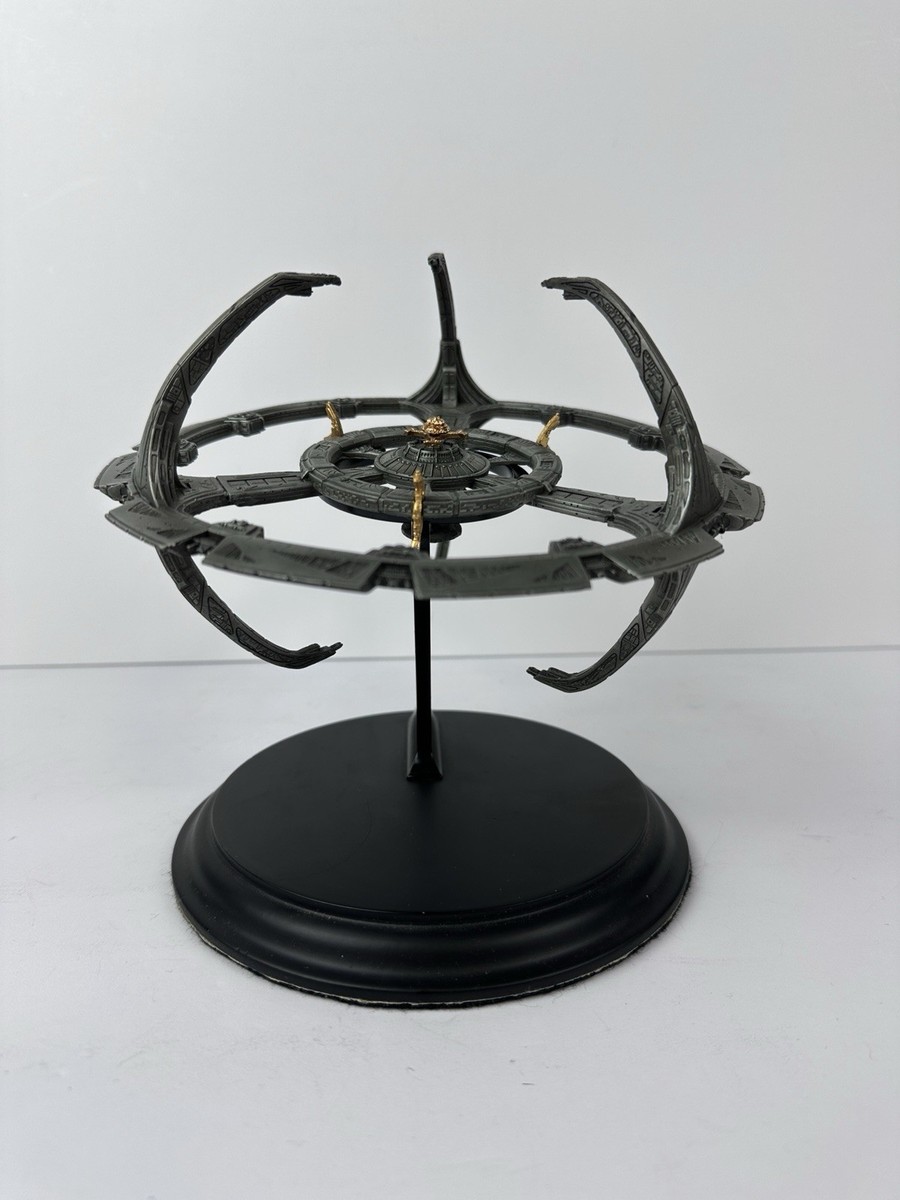 Star Trek Deep Space Nine Space Station Pewter Franklin Mint +