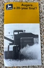 John Deere 3300 4400 6600 6602 7700 Combine Auge For 1971 Pocket Brochure FCCA25