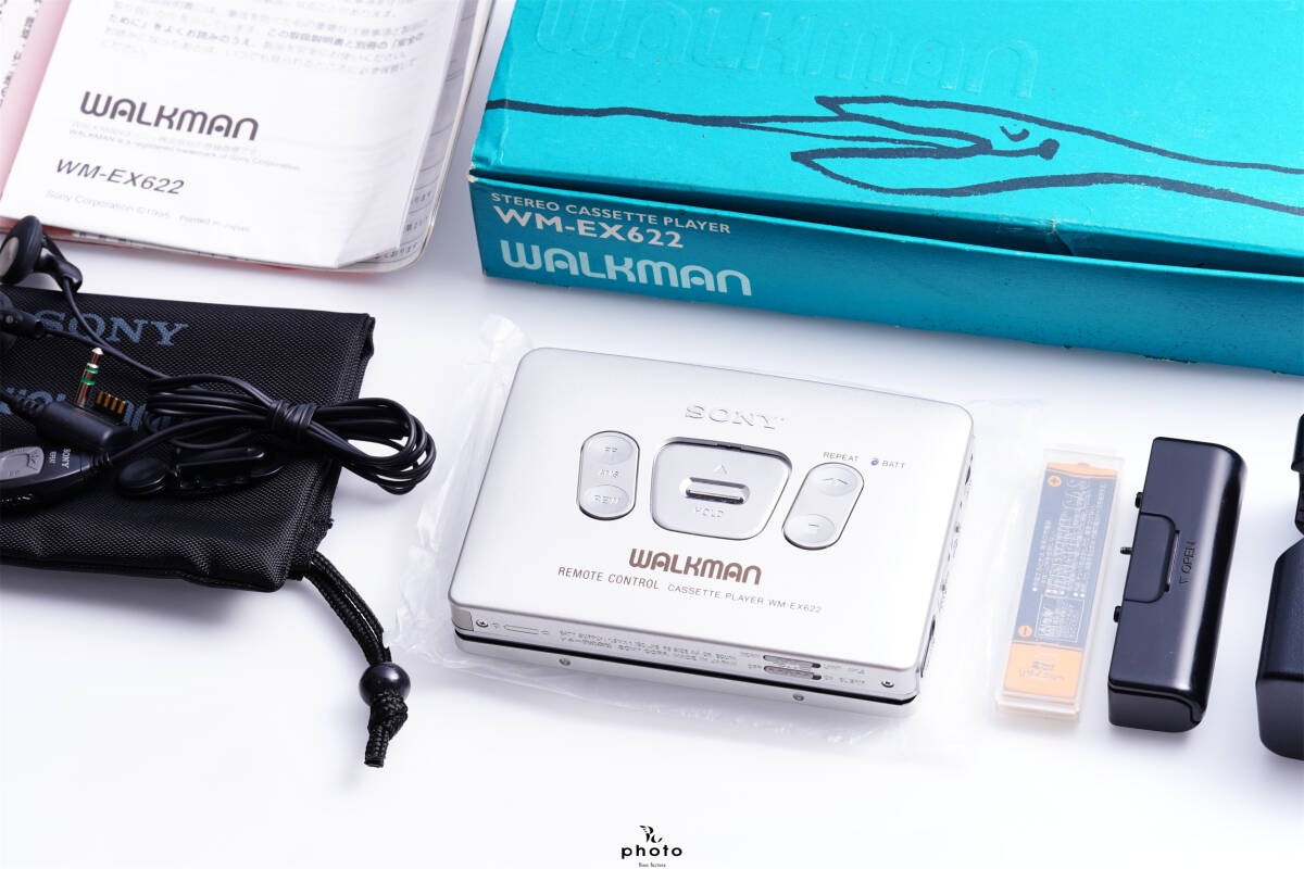 SONY WALKMAN WM-EX622 Cassette Player Serviced Near Mint Condition