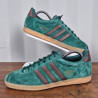 Adidas Gazelle OG Turnschuhe Herren UK 8,5 Collegiate Green Gum Originals Terrassen