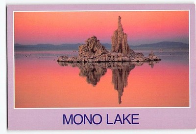 Postcard Mono Lake California USA