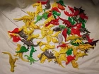 95 Vintage Nabisco MPC MARX Dinosaur Playset Cereal Premium Figures Lot