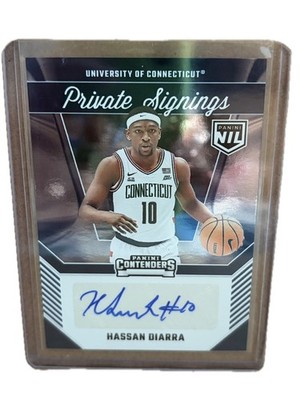 2024-25 Contenders Private Signings HASSAN DIARRA Auto #HD!