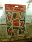 Vintage Coca-Cola Stickers - 1985