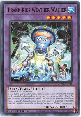 Yugioh - Prank-Kids Weather Washer MGED-EN112 1st Edition - Maximum Gold: El Dor