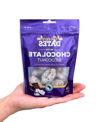 Green Dates Belgian Chocolate & Coconut - Milchschokolade & Kokospulver 120g