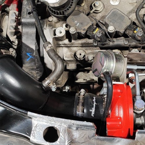 Direktansaugung Fiat 500 Abarth - 595 - 695 für Turbine 1446 - IHI - TD04 - Bild 4 von 8