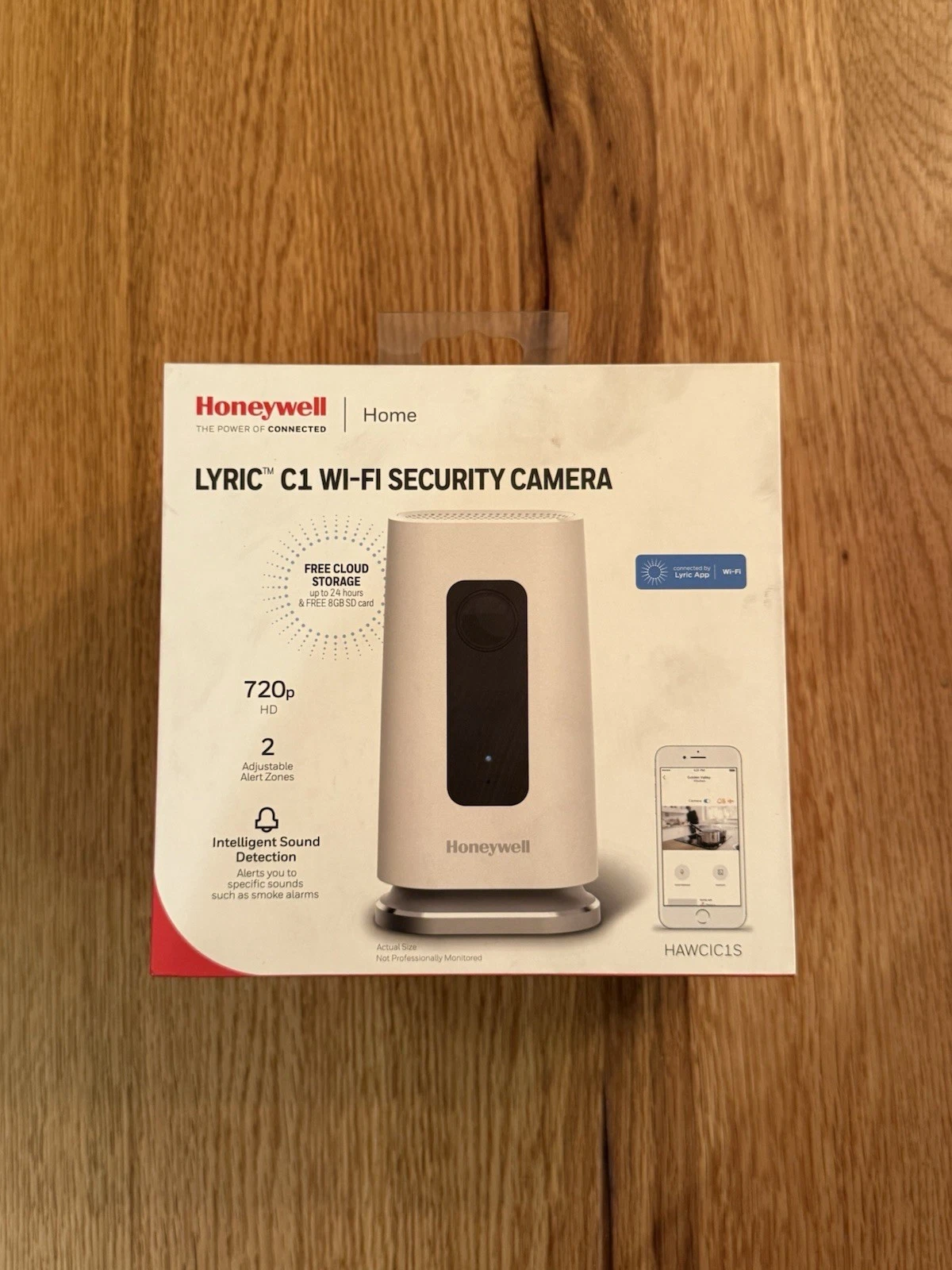 Honeywell Lyric C1 Wi-Fi Security Camera 720p HAWCIC1S - Brand New Sealed