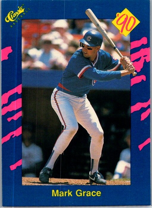 1990 Classic Blue #8 Mark Grace