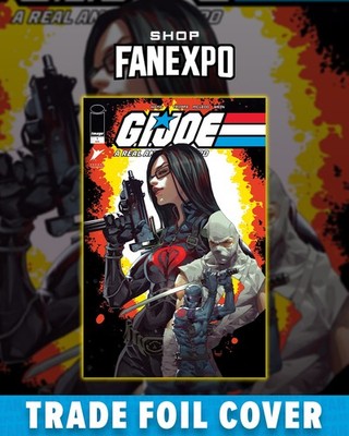 G.I. Joe, ARAH #1 FAN EXPO Exclusive Trade Foil Variant Cover by Kael Ngu
