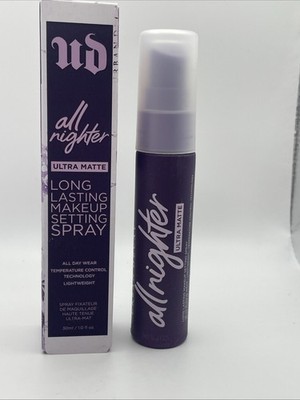 Urban Decay All Nighter Long Lasting Setting Spray 1 oz / 30 ml Ultra Matte NEW