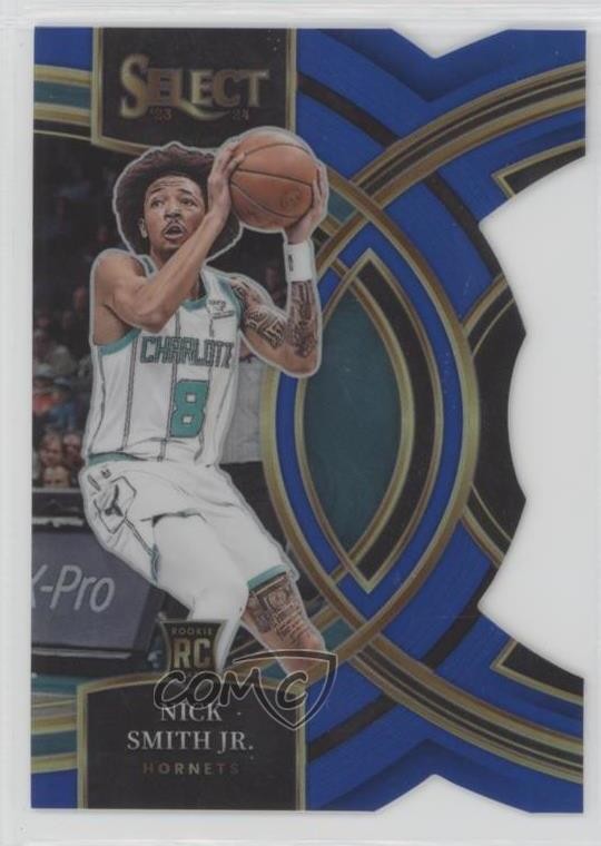 2023 Select Premier Level Blue Prizm Die-Cut /249 Nick Smith Jr Rookie RC 1jj7