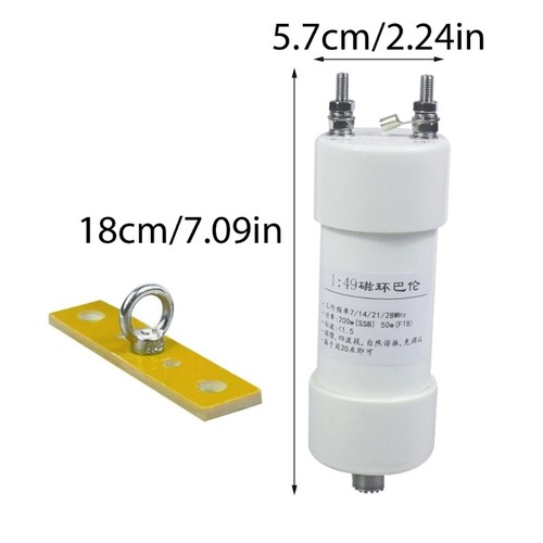 Communication Antennas Balun 1:49 Transformation Essential Accessories - Zdjęcie 8 z 8