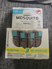 Thermacell 120hr Rechargeable Mosquito Repeller Refills 3 Pack
