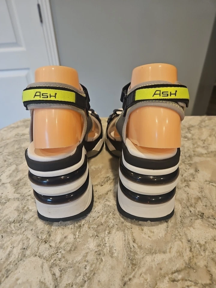 Sandalia de cuña deportiva sin cordones Ash Cosmos para mujer talla 40 aprox talla 9 a 10 de EE. UU. Foto 4 de 4