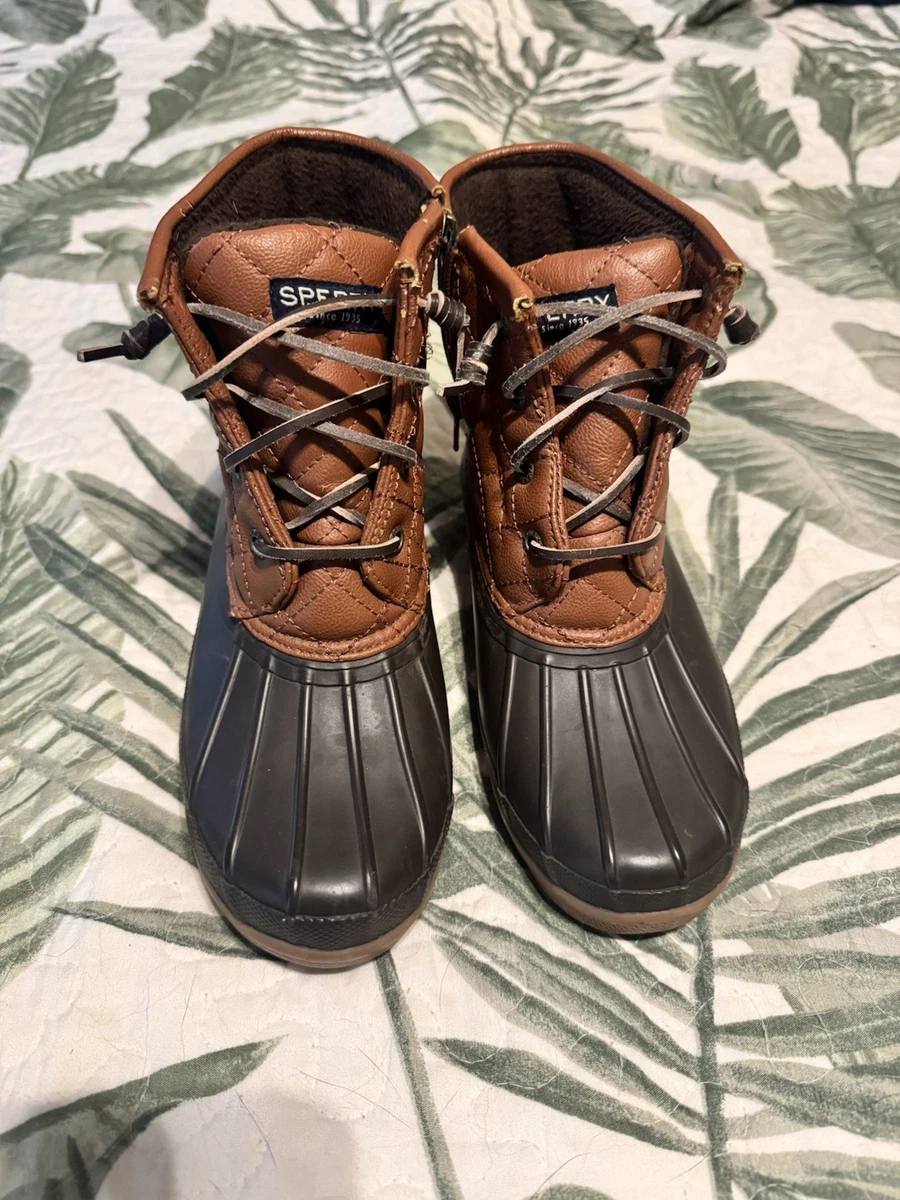 Brown SPERRY Leather Boots for Women for sale | eBay display picture 3