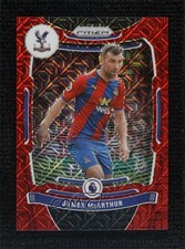 2021-22 Panini Prizm Premier League Red Mojo 62/159 James McArthur #287 jw9