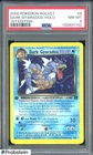 2000 Pokemon Rocket 1st Edition #8 Dark Gyarados Holo PSA 8
