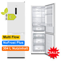 Gorenje KüHl Gefrierkombination Nofrost Plus Freistehend KüHlschrank 304 L Weiß